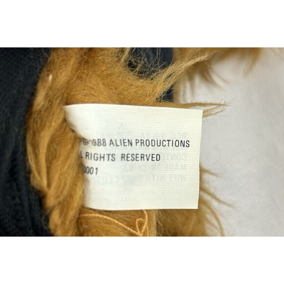 ALF Born To Rock Plush Hand Puppet Alien Burger King Toy 11" Vintage 1988 - Picture 8 of 8